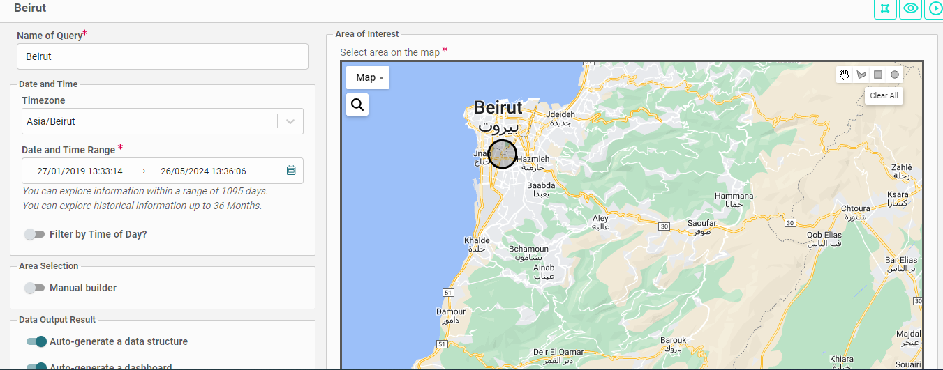 iq areas geo analysis