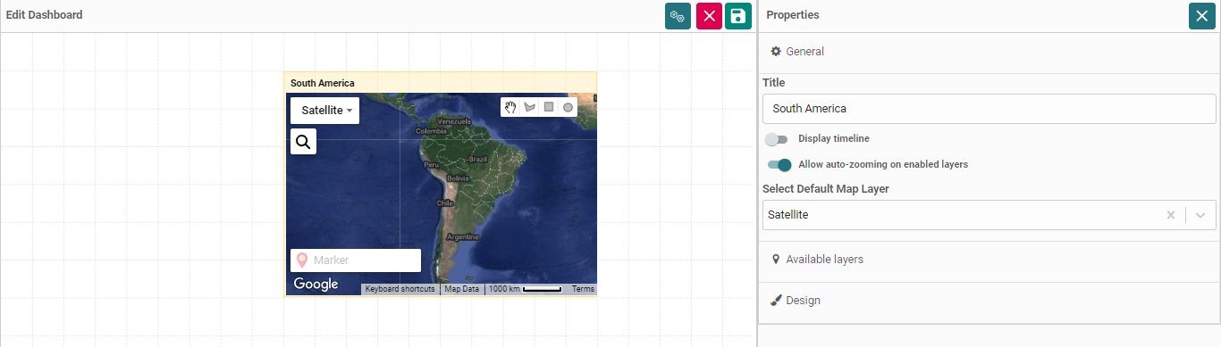 intelligence management data dashboards on AKTEK iO