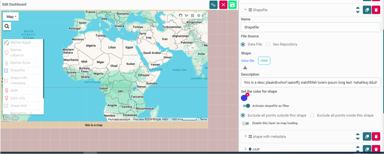 geolocation intelligence dashboards on AKTEK iO